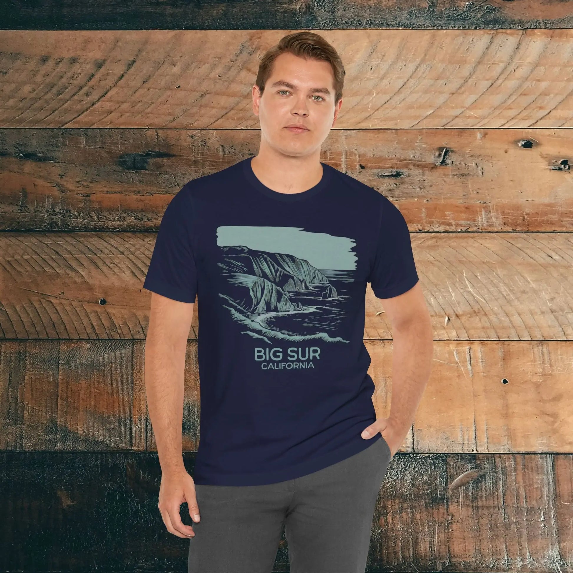 Big Sur California Unisex Fit Soft T-shirt Nature Tee - Park Service Apparel