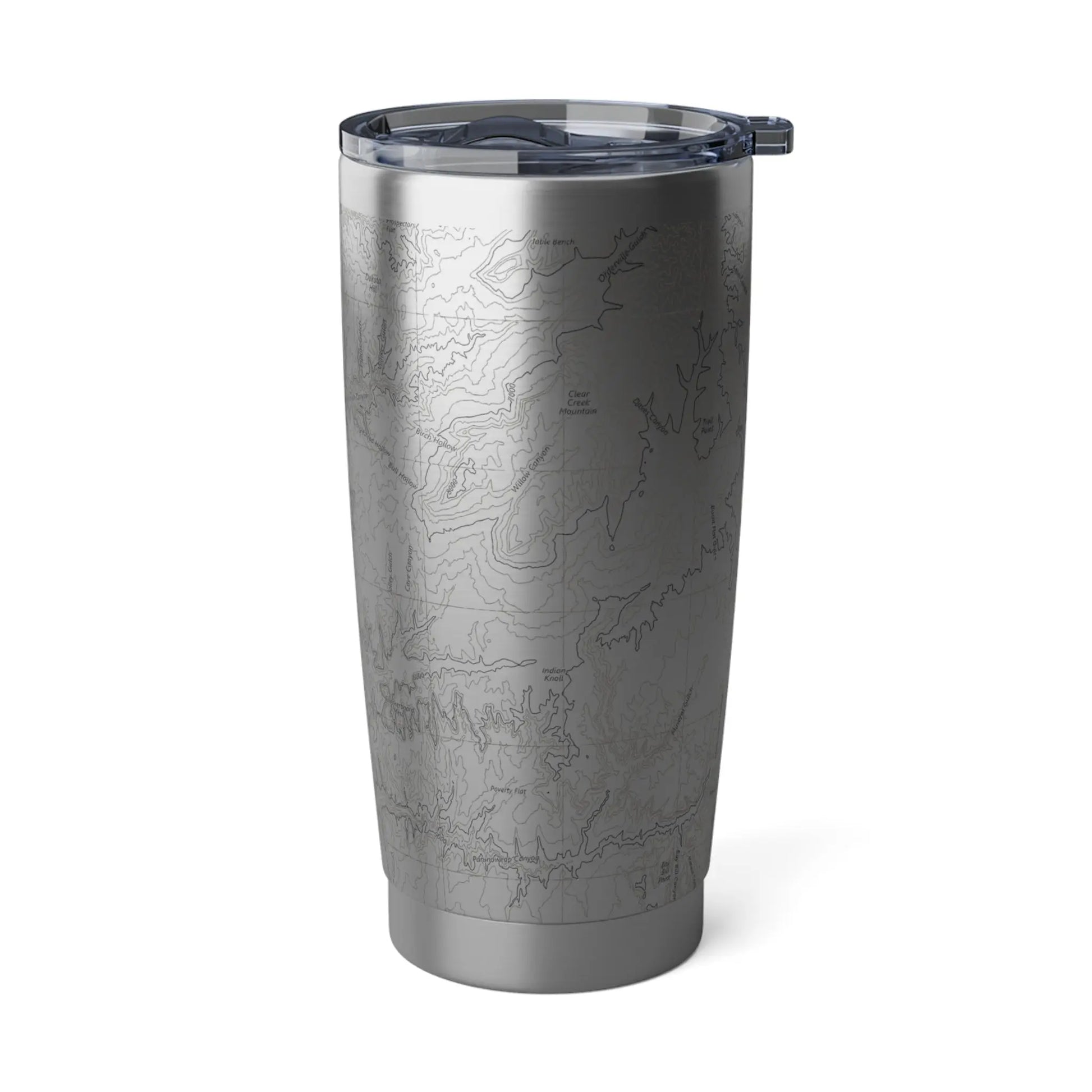 Zion National Park Topographic Tumbler 20oz  Spill Resistant Lid - Park Service Apparel
