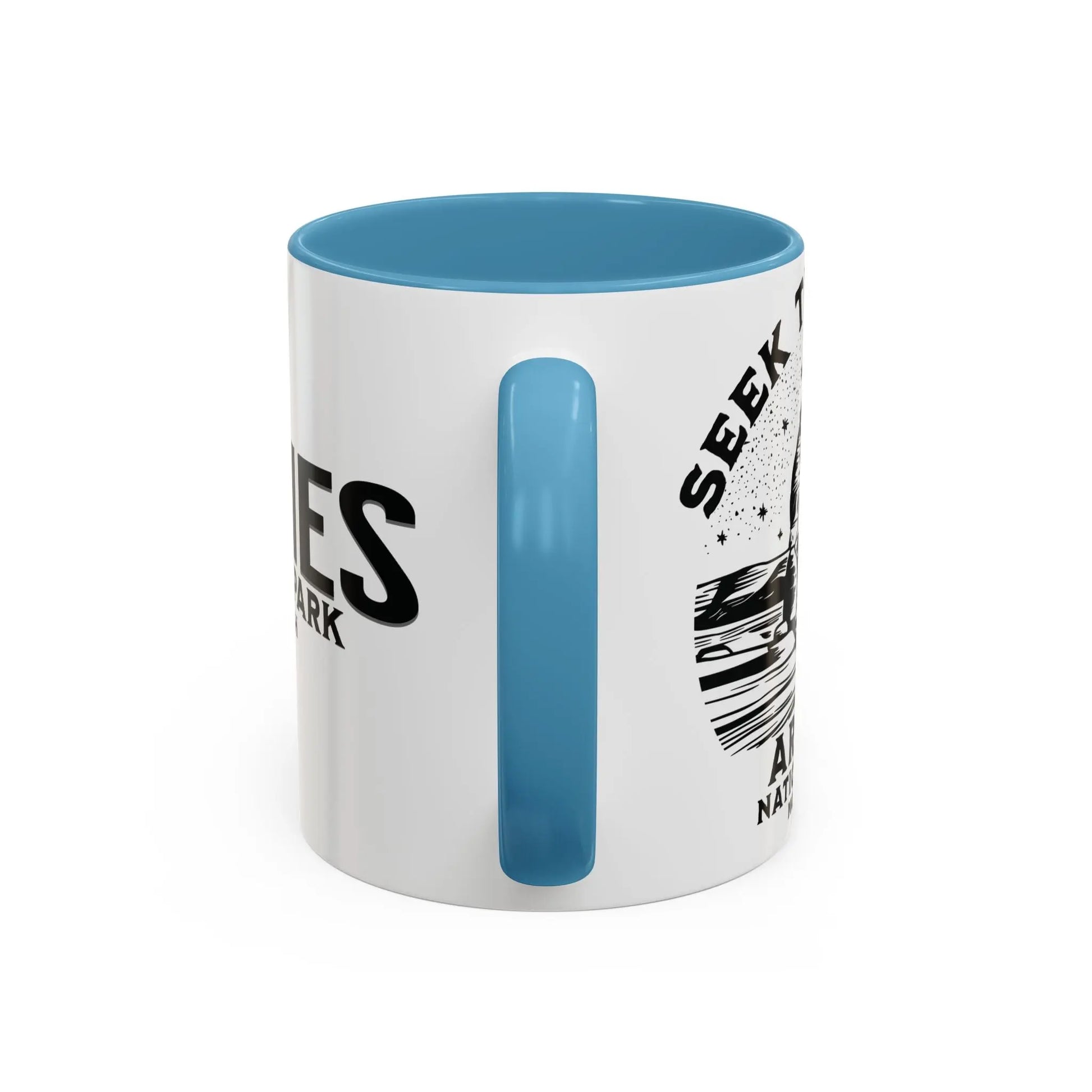 Arches National Park Coffee Mug 11oz 15oz Seek The Stars Blue Black Pink Red - Park Service Apparel
