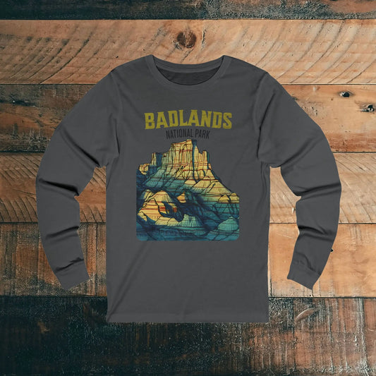 Badlands National Park Unisex Fit Long Sleeve T-shirt - Park Service Apparel