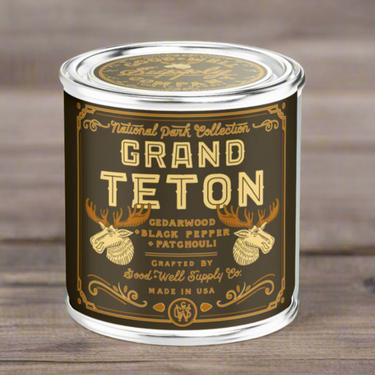 Grand Teton National Park Candle Good & Well Supply Co
