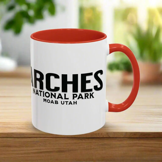 Arches National Park Coffee Mug 11oz 15oz Seek The Stars Blue Black Pink Red - Park Service Apparel