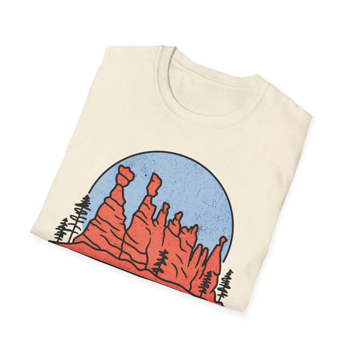 Bryce Canyon National Park Unisex Fit T-Shirt Utah Hoodoos Art - Park Service Apparel