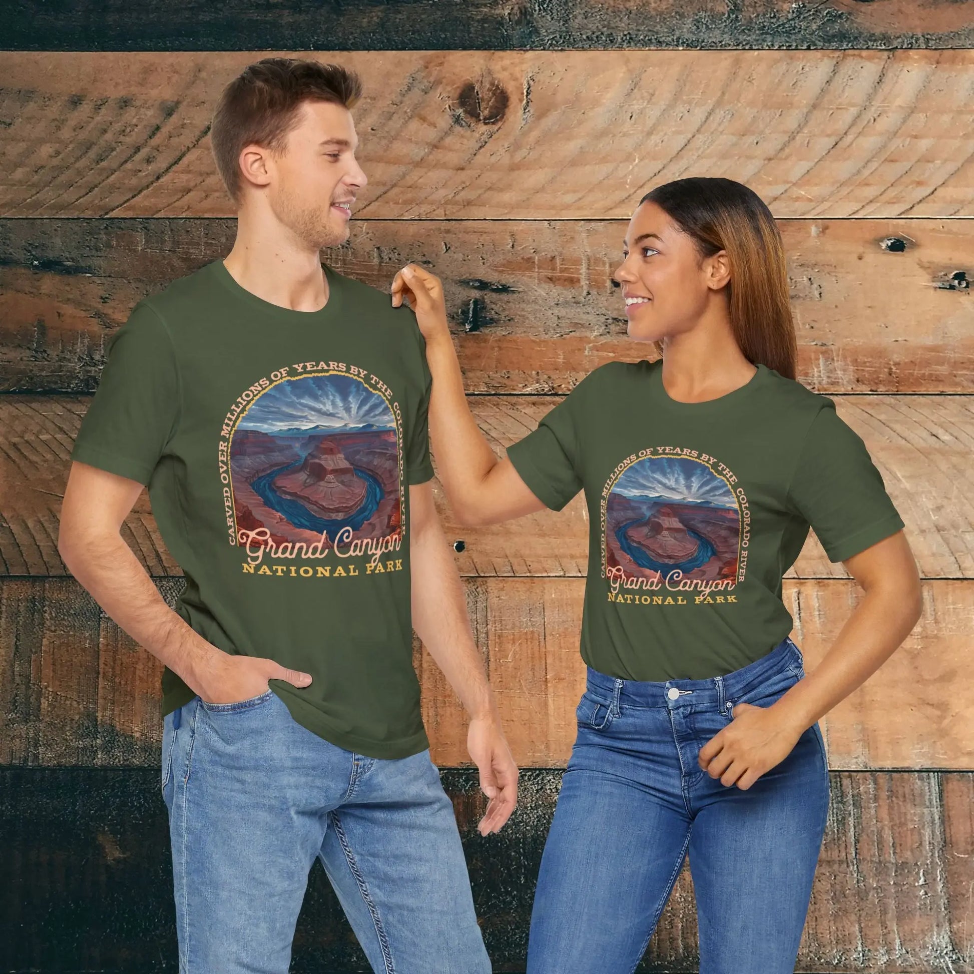 Grand Canyon National Park Unisex Fit Short Sleeve T-Shirt Horseshoe Bend - Park Service Apparel