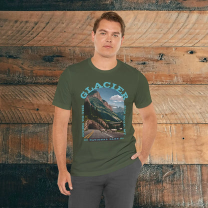 Glacier National Park Unisex Fit T-Shirt Going To The Sun Road Montana - Park Service Apparel