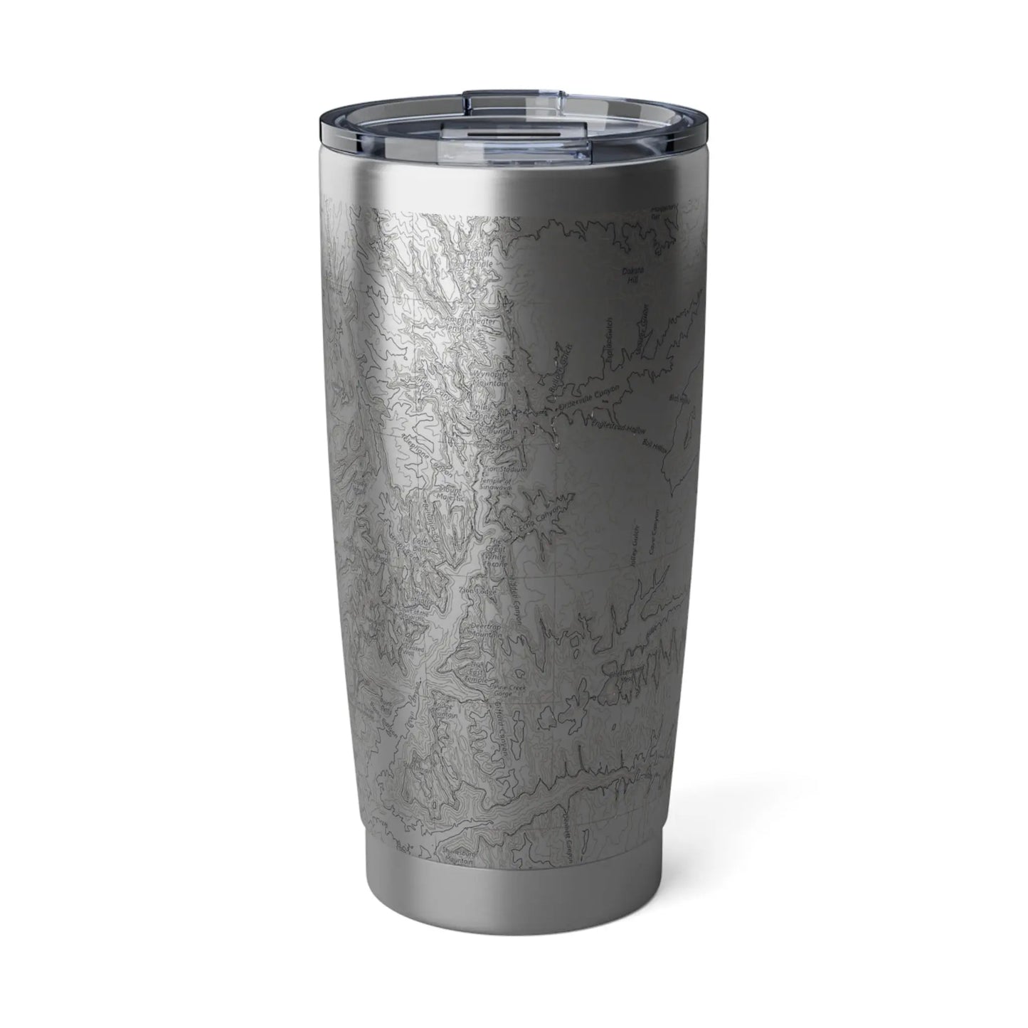 Zion National Park Topographic Tumbler 20oz  Spill Resistant Lid - Park Service Apparel