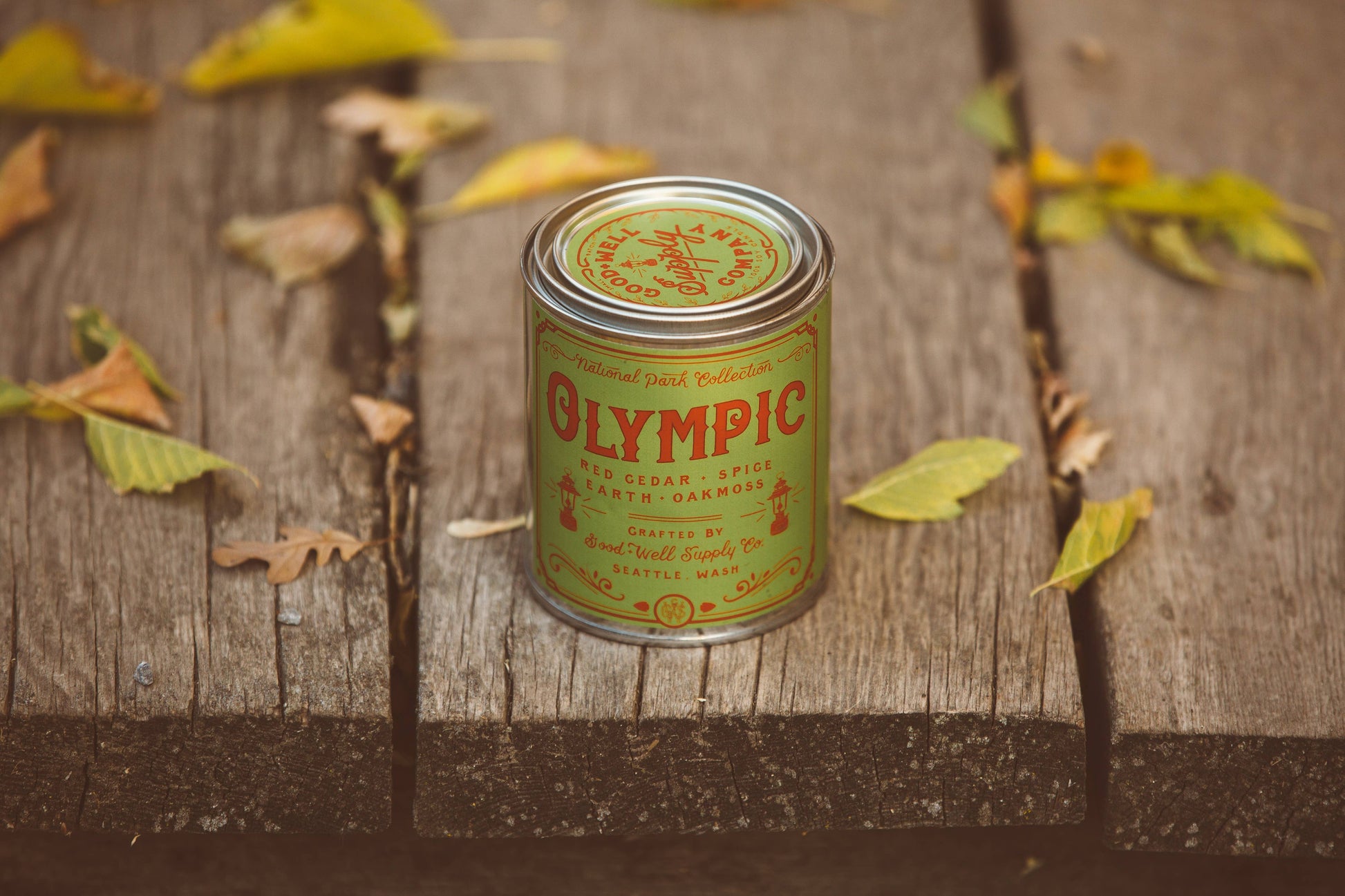 Olympic Candle - Evergreen, Cypress, Eucalyptus & Smoke Good & Well Supply Co.