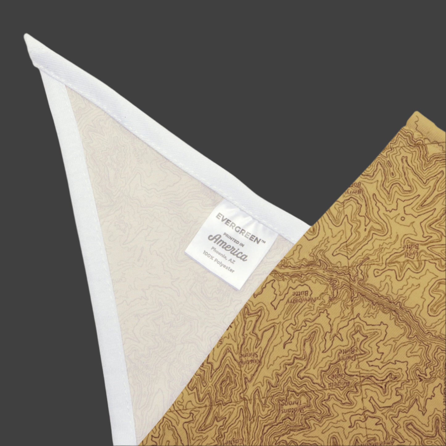 Grand Canyon National Park Topographic Dog Bandana