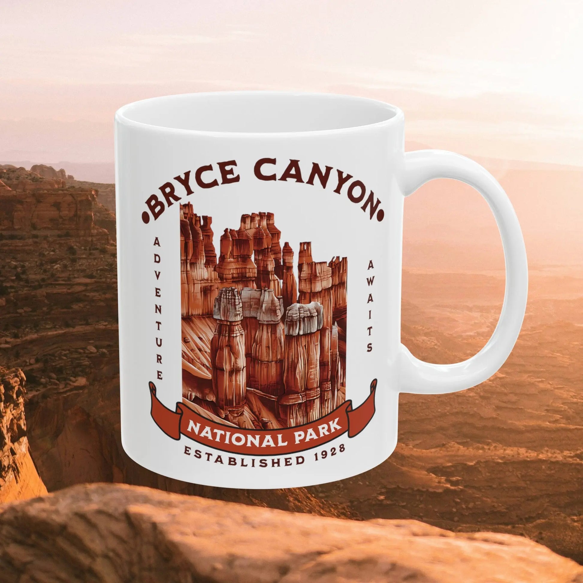 Bryce Canyon National Park Scenic Ceramic Mug (11oz,15oz) Dishwasher Safe - Park Service Apparel