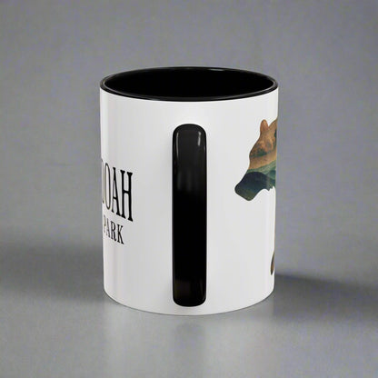 Shenandoah National Park Colored Coffee Mug 11oz 15oz Virginia Bear Cup Printify
