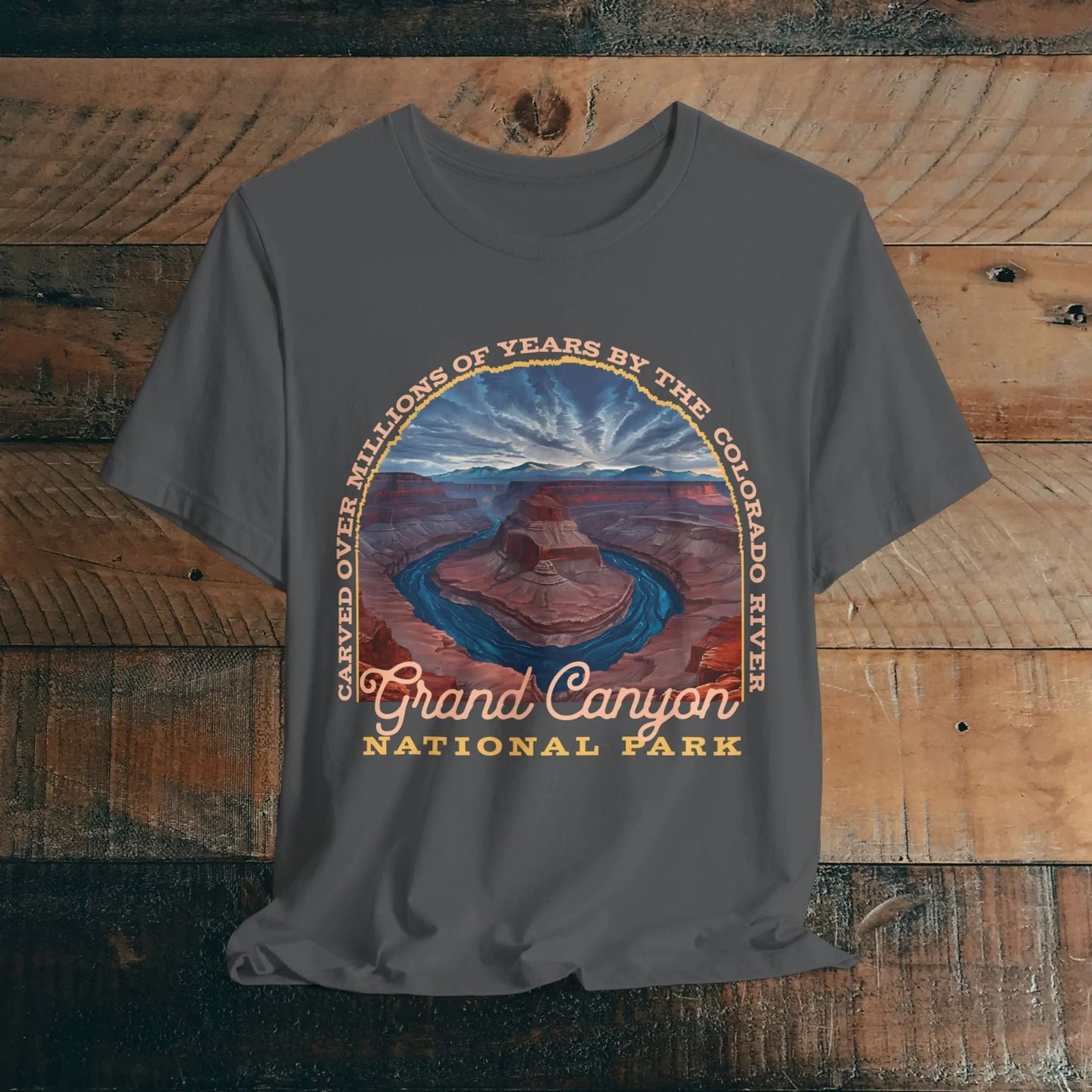 Grand Canyon National Park Unisex Fit Short Sleeve T-Shirt Horseshoe Bend - Park Service Apparel