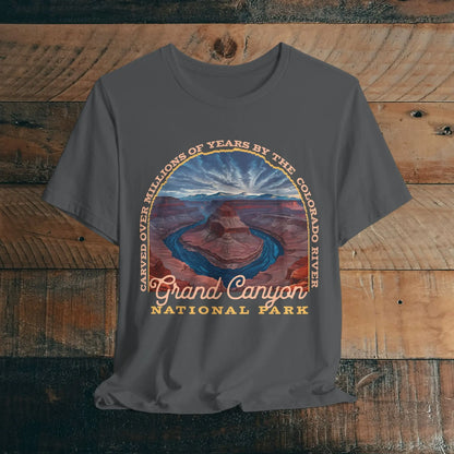 Grand Canyon National Park Unisex Fit Short Sleeve T-Shirt Horseshoe Bend - Park Service Apparel