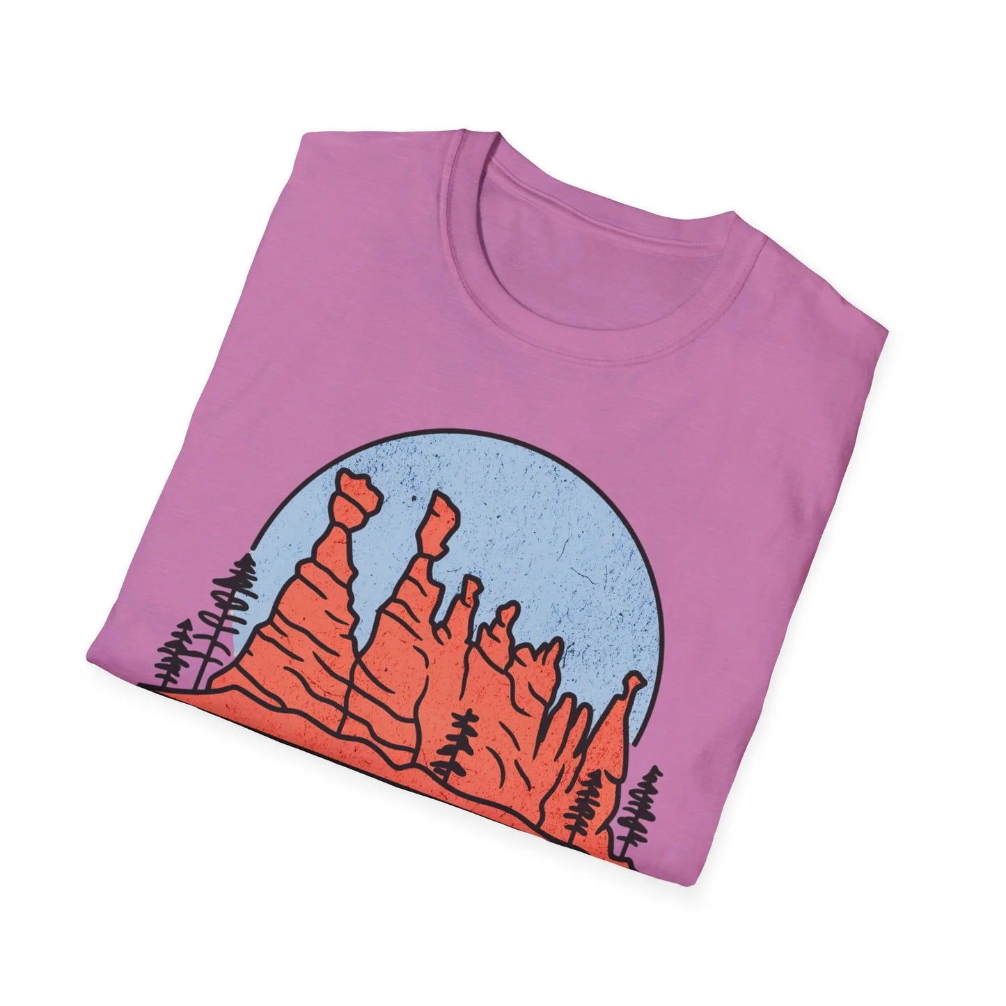 Bryce Canyon National Park Unisex Fit T-Shirt Utah Hoodoos Art - Park Service Apparel