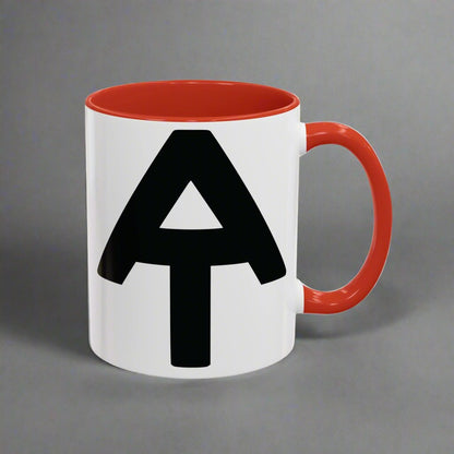 Appalachian Trail Accent Coffee Mug 11oz 15oz National Scenic AT Wood Mileage Sign Printify