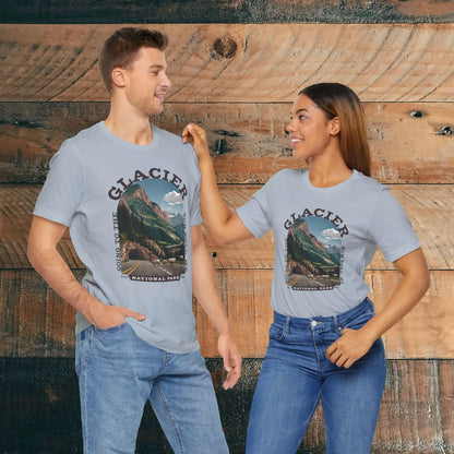 Glacier National Park Unisex Fit T-Shirt Going To The Sun Road Montana - Park Service Apparel