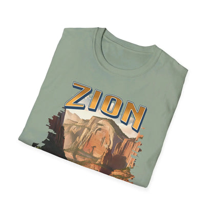 Zion National Park Unisex Fit Scenic T-Shirt Cotton Printify
