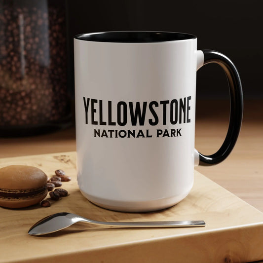 Old Faithful Geyser Yellowstone National Park Coffee Mug 11oz 15oz Blue Black Pink Red - Park Service Apparel