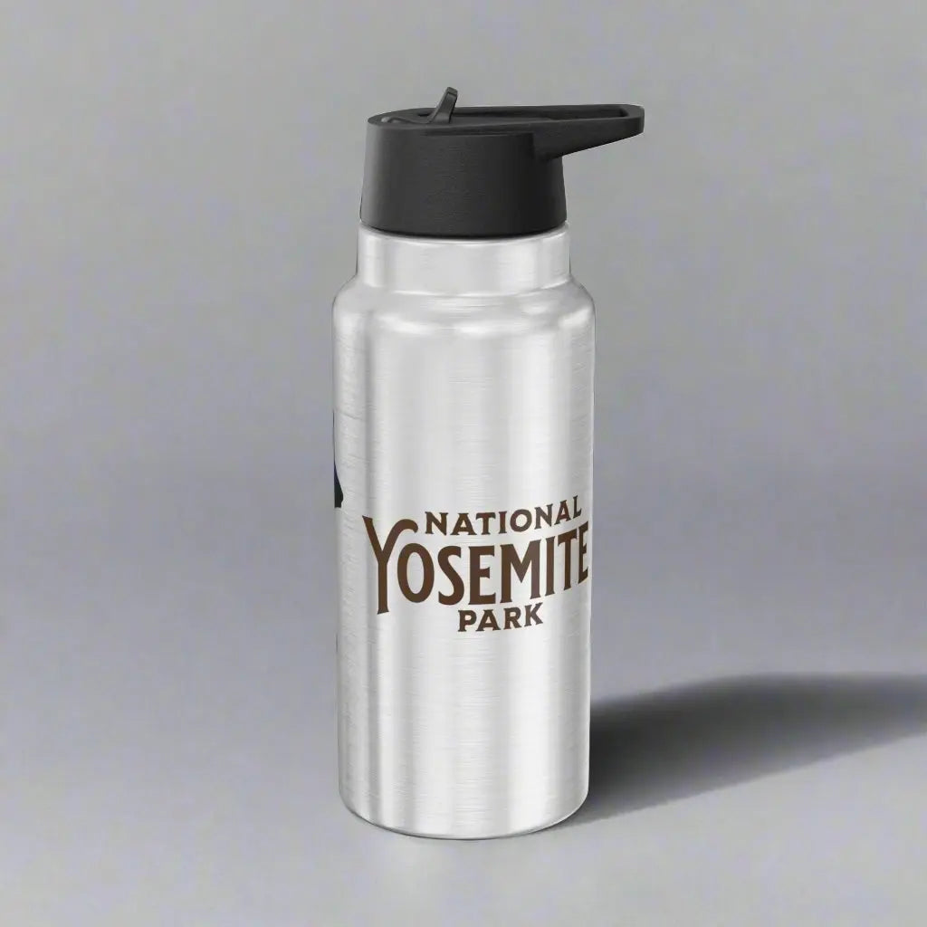Yosemite National Park Insulated Water Bottle Tumbler 32oz Valley Bear - Park Service Apparel