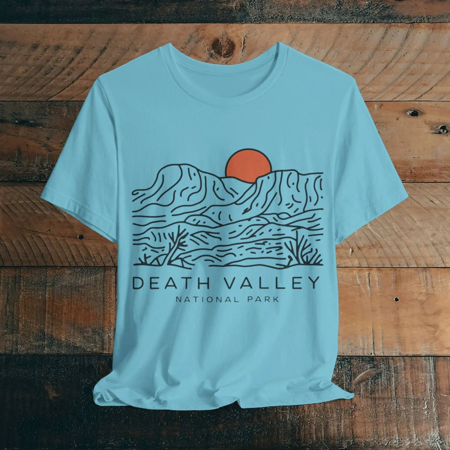 Death Valley National Park Desert Lines Unisex Fit Soft T-Shirt - Park Service Apparel