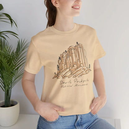 Devils Postpile National Monument Unisex Fit Soft T-shirt Mammoth Lakes California - Park Service Apparel