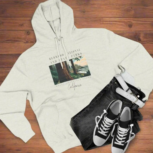 Redwood State and National Parks Unisex Fit Fleece Hoodie - Park Service Apparel