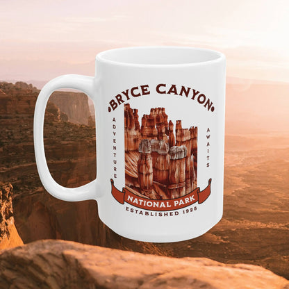 Bryce Canyon National Park Scenic Ceramic Mug (11oz,15oz) Dishwasher Safe - Park Service Apparel