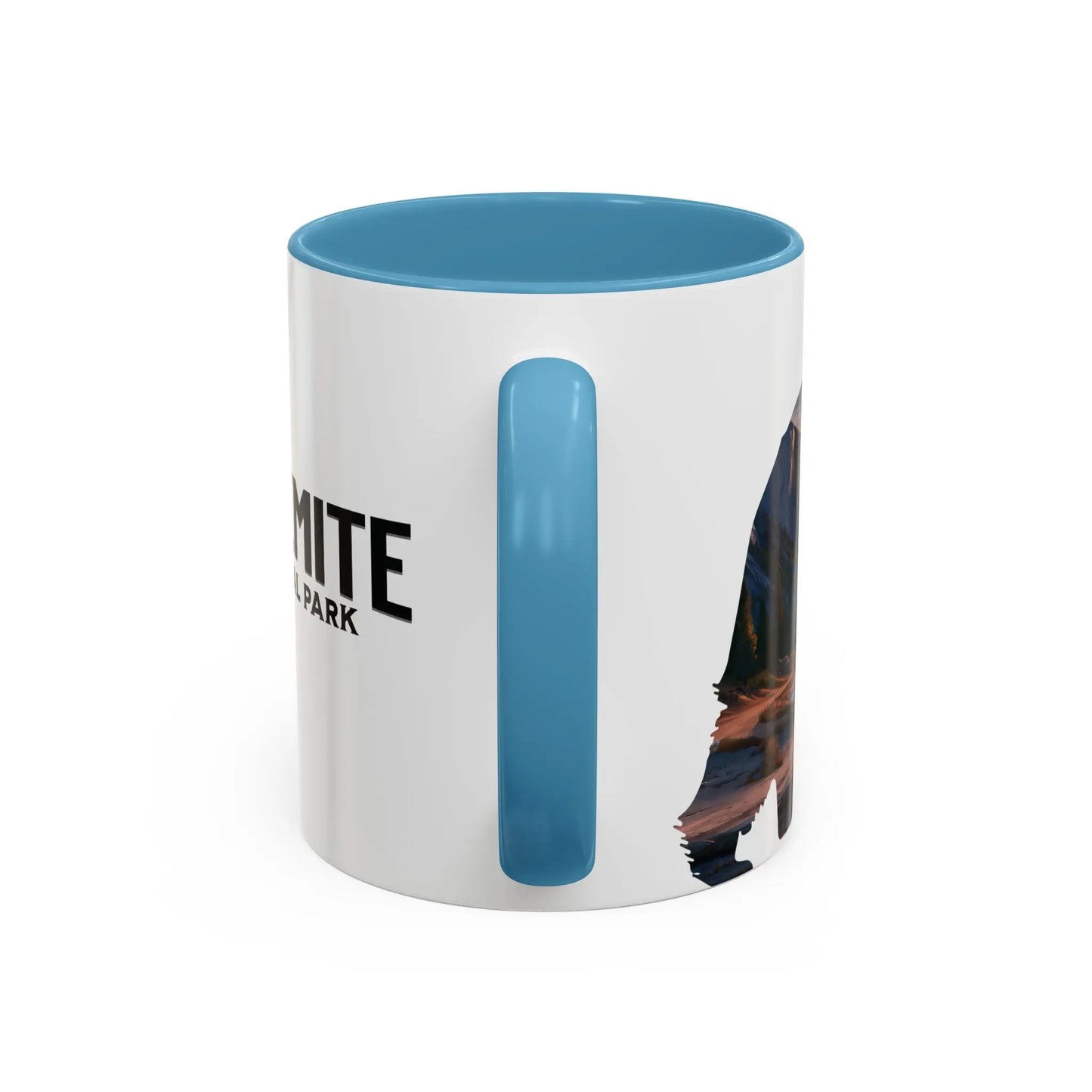 Yosemite National Park Valley Bear Accent Coffee Mug 11oz 15oz Blue Black Pink Red - Park Service Apparel