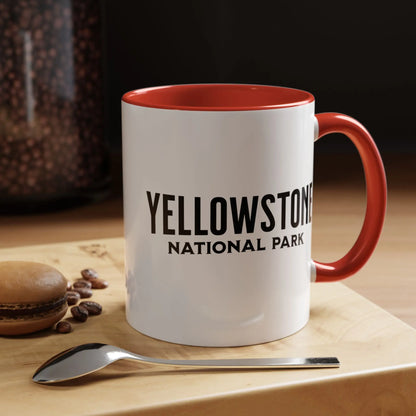 Old Faithful Geyser Yellowstone National Park Coffee Mug 11oz 15oz Blue Black Pink Red - Park Service Apparel