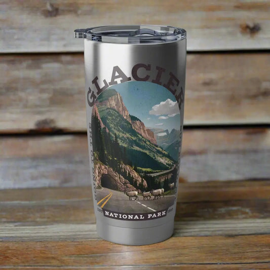 Glacier National Park Insulated 20oz Tumbler Going to the Sun Rd. - Park Service Apparel