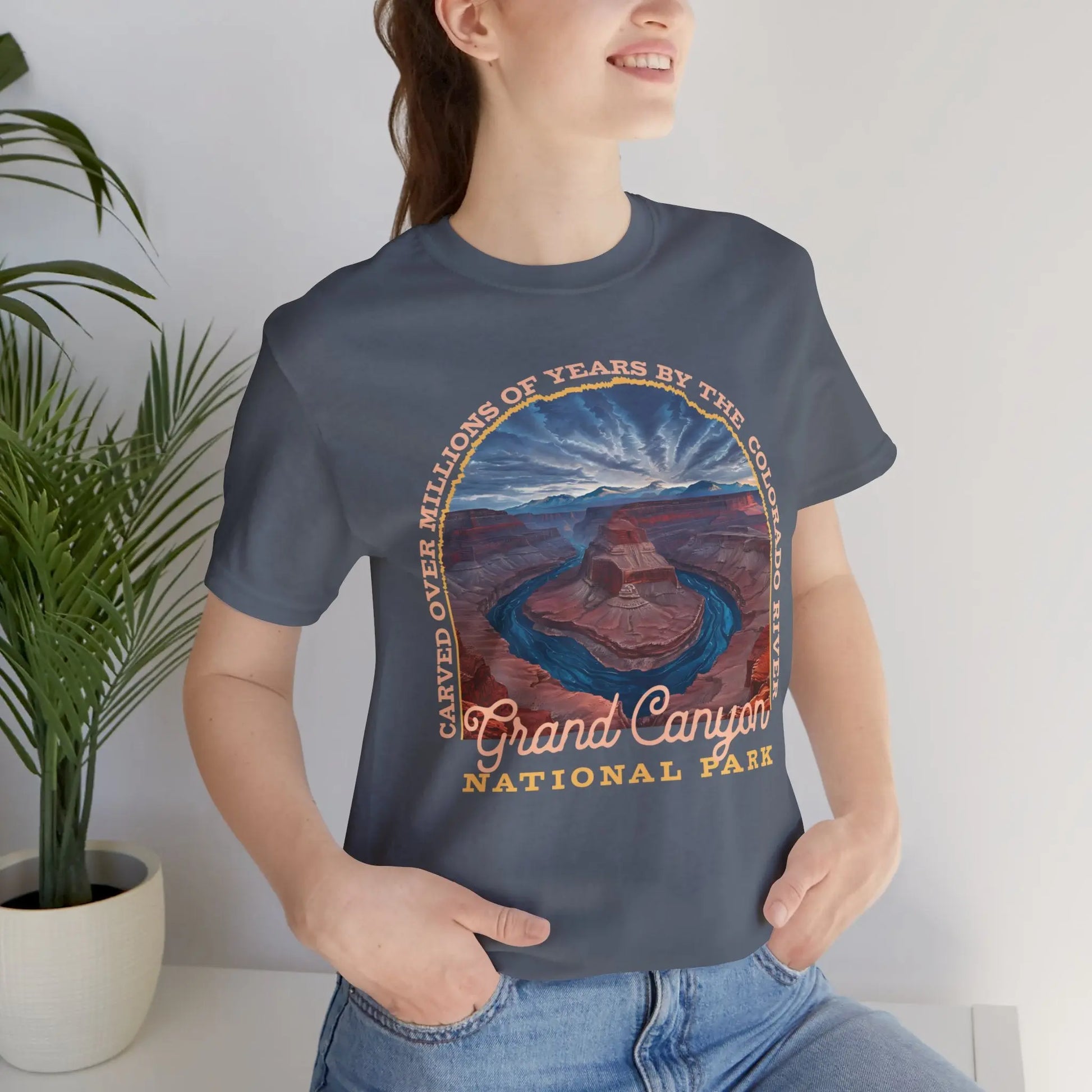 Grand Canyon National Park Unisex Fit Short Sleeve T-Shirt Horseshoe Bend - Park Service Apparel