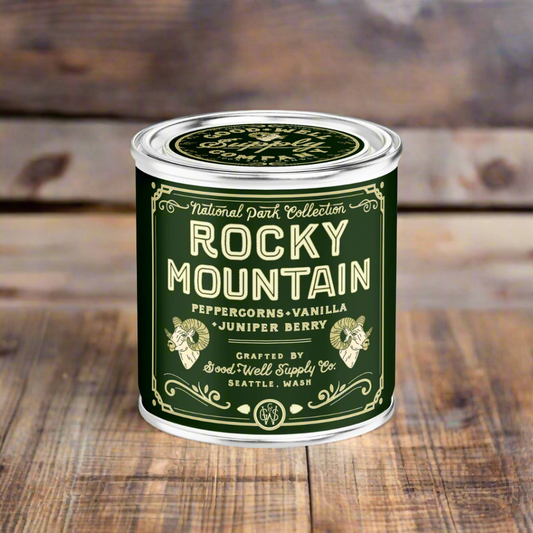 Rocky Mountain National Park Candle Good & Well Supply Co