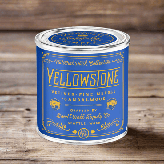 Yellowstone National Park Candle Good & Well Supply Co