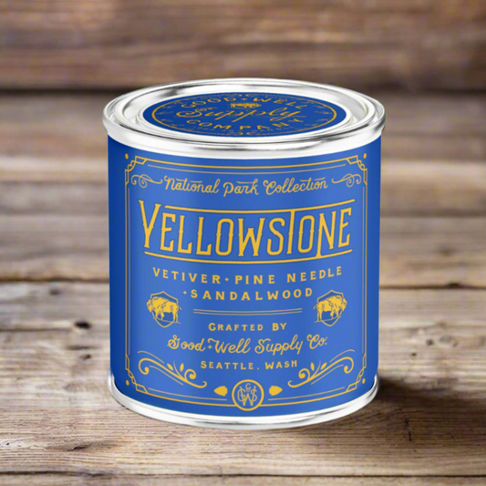 Yellowstone National Park Candle Good & Well Supply Co