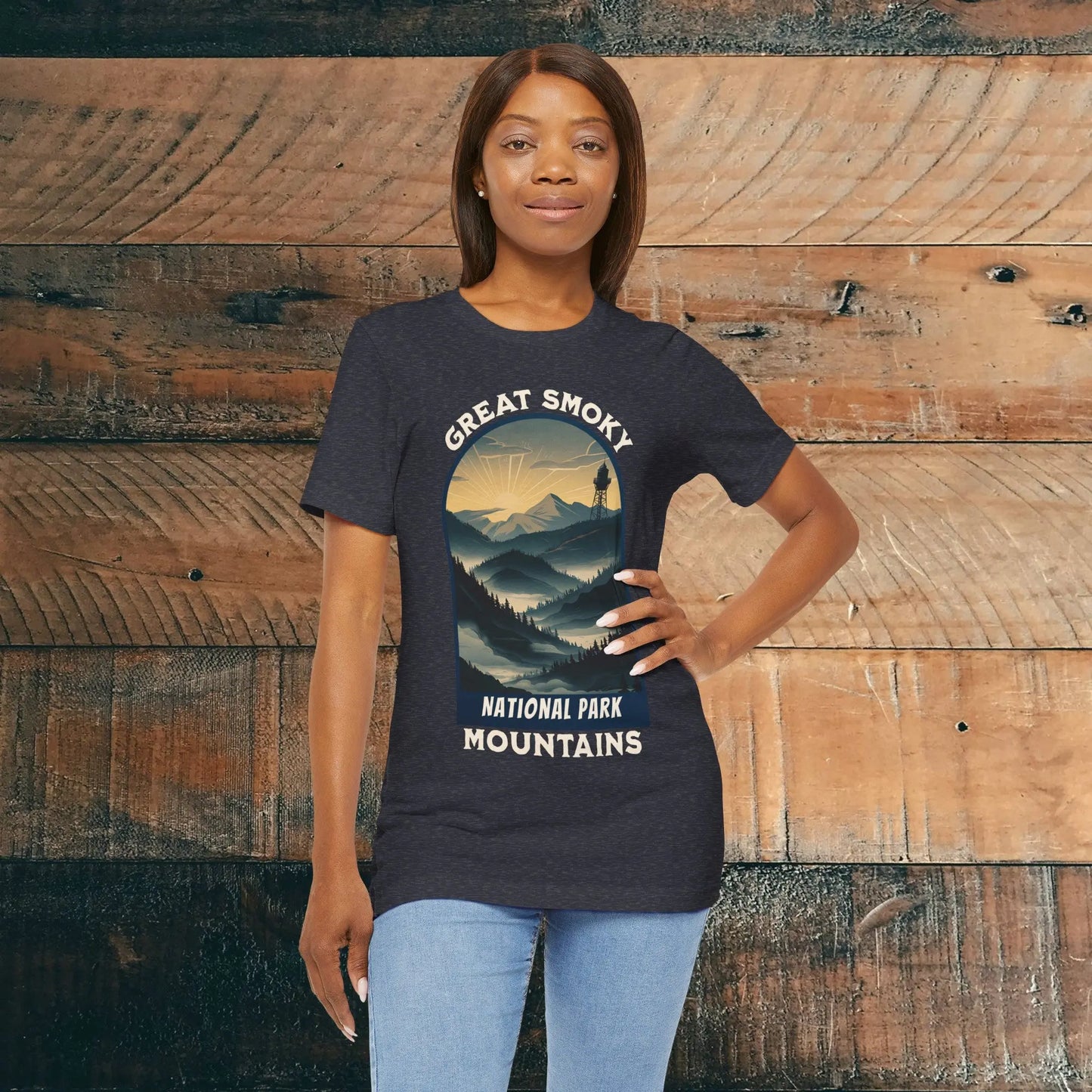Great Smoky Mountain National Park Unisex T-Shirt 100% Soft Cotton - Park Service Apparel