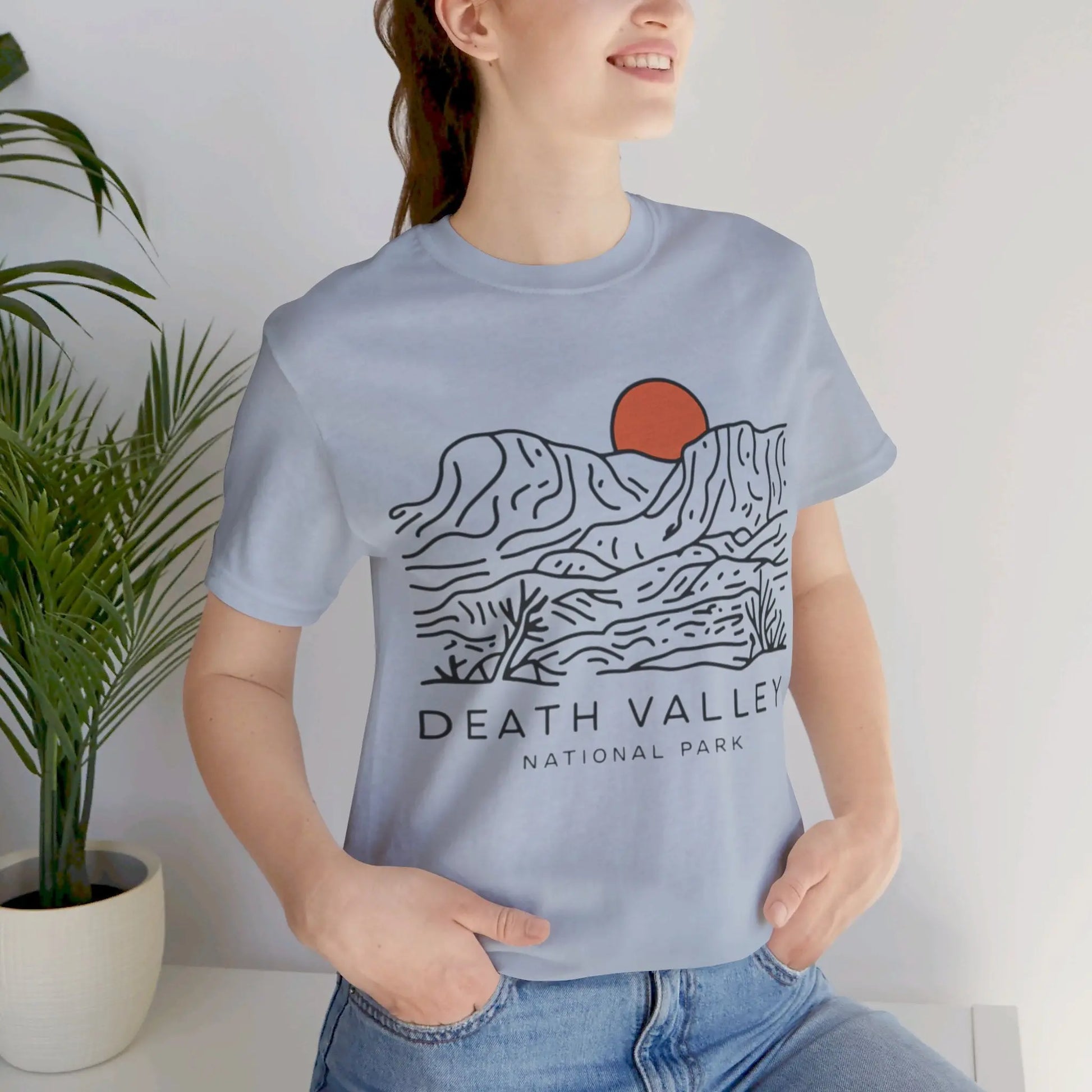 Death Valley National Park Desert Lines Unisex Fit Soft T-Shirt - Park Service Apparel