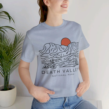 Death Valley National Park Desert Lines Unisex Fit Soft T-Shirt - Park Service Apparel