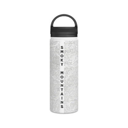 Great Smoky Mountains National Park Stainless Steel Water Bottle Handle Lid (3 Sizes, 3 Lid Options) Appalachian Trail Clingmans Dome - Park Service Apparel