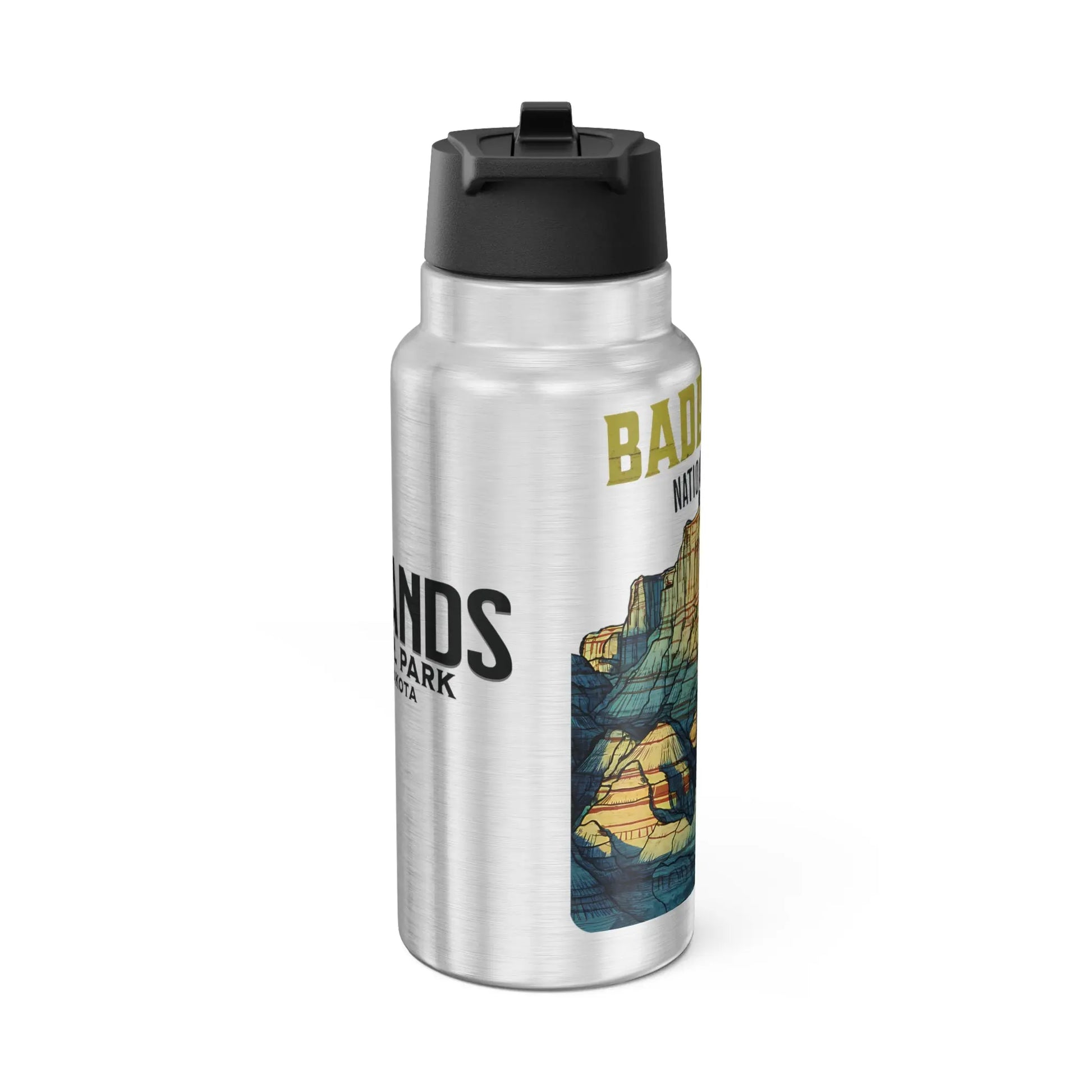 Badlands National Park Insulated Water Bottle Tumbler 32oz - Park Service Apparel