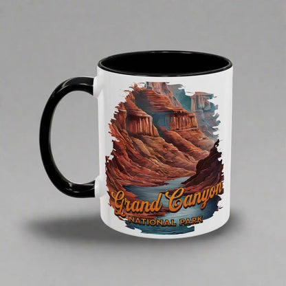 Grand Canyon National Park Coffee Mug River View 11oz 15oz Blue Black Pink Red - Park Service Apparel