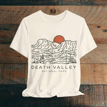 Death Valley National Park Desert Lines Unisex Fit Soft T-Shirt - Park Service Apparel
