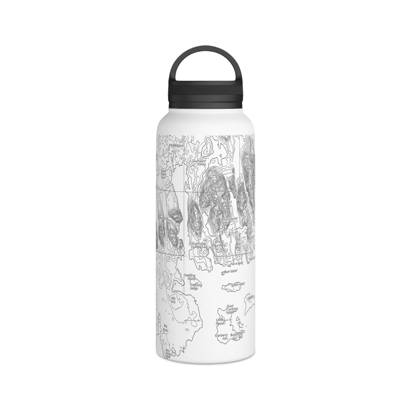 Acadia National Park Stainless Steel Water Bottle (3 Sizes, 3 Lid Styles) - Park Service Apparel