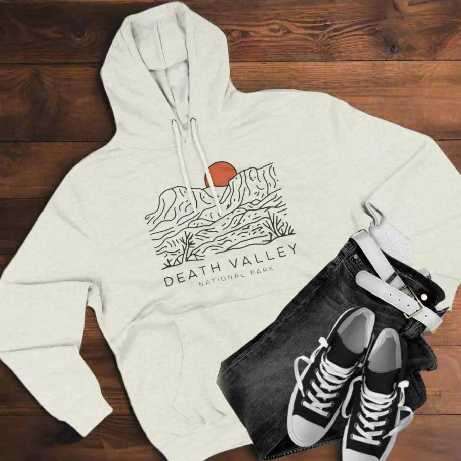 Death Valley National Park Fleece Hoodie Desert Dunes - Park Service Apparel