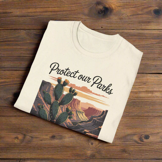 Protect Our Parks Big Bend National Park Unisex Fit Soft T-Shirt Printify