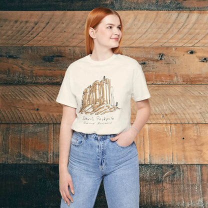 Devils Postpile National Monument Unisex Fit Soft T-shirt Mammoth Lakes California - Park Service Apparel