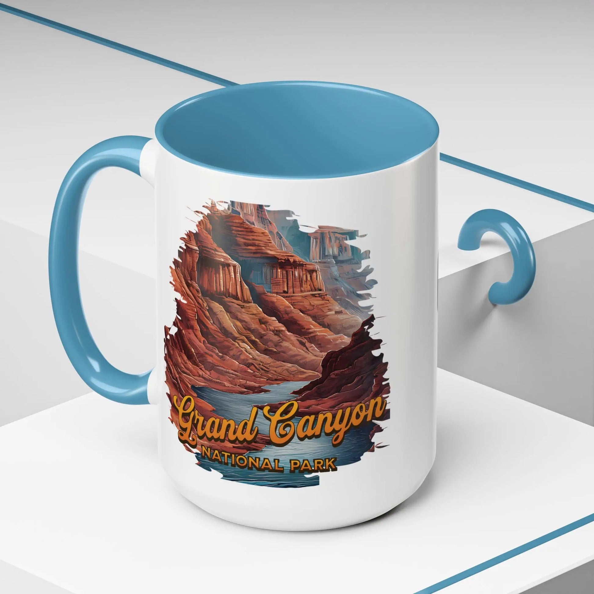 Grand Canyon National Park Coffee Mug River View 11oz 15oz Blue Black Pink Red - Park Service Apparel