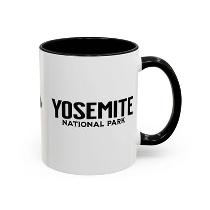 Yosemite National Park Valley Bear Accent Coffee Mug 11oz 15oz Blue Black Pink Red - Park Service Apparel