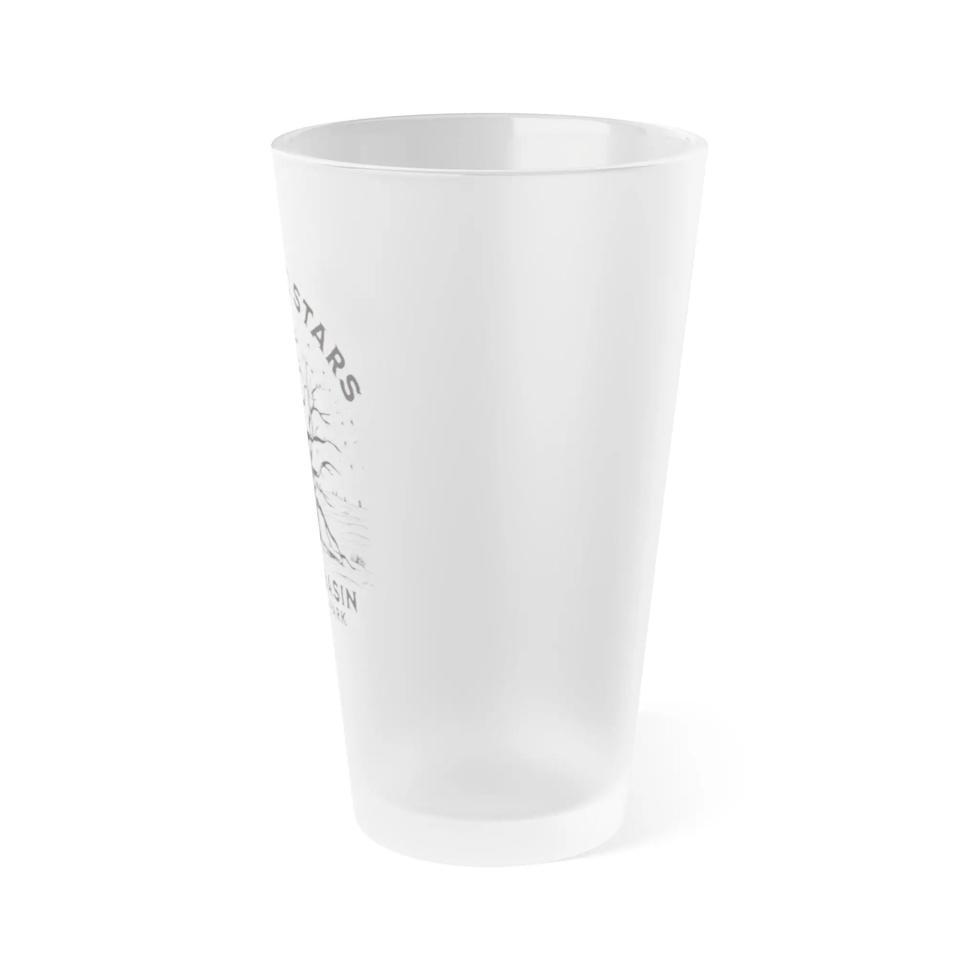 Great Basin National Park Frosted Pint Glass 16oz Seek The Stars - Park Service Apparel