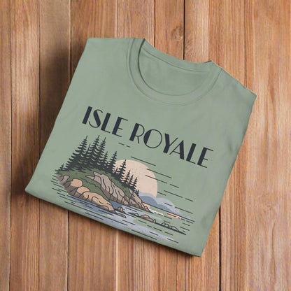 Isle Royale Superior Lines National Park Unisex Fit Soft T-Shirt