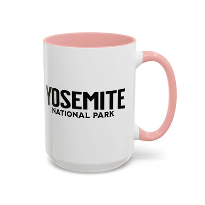 Yosemite National Park Coffee Mug 11oz 15oz Walk With Nature John Muir Quote Blue Black Pink Red - Park Service Apparel