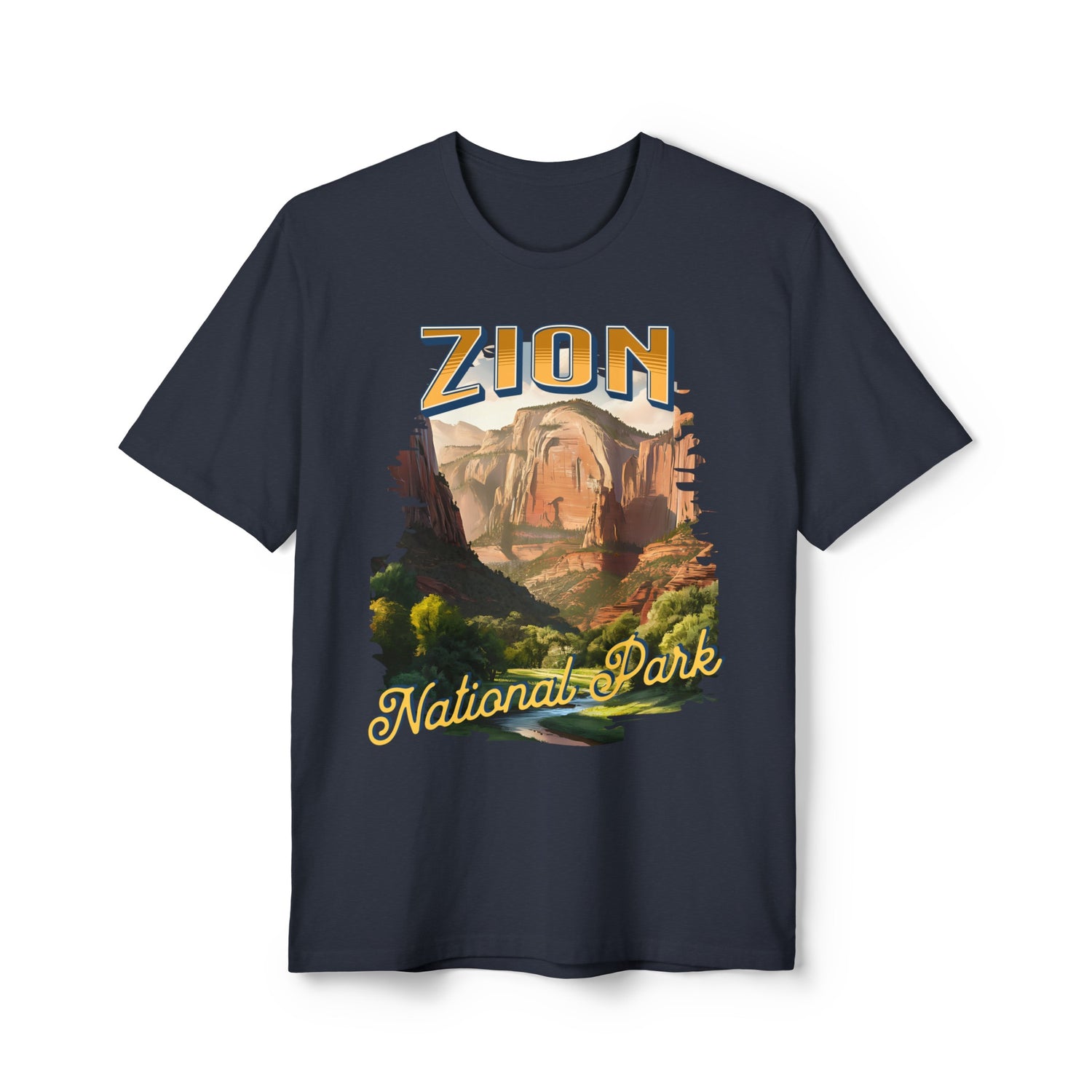 Recycled Zion National Park Unisex Scenic T-Shirt Valley ReTee - Park Service Apparel